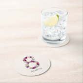 3月8国際的日     ラウンドペーパーコースター (インサイチュ)