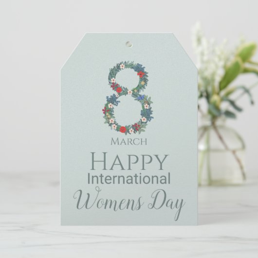 3月8国際的日     招待状 (スタンド正面)