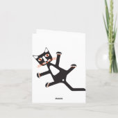 3月8日の国際的な女性の日のおめでとう カード (裏面)