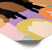 3月8日は国際的女子の日 ポスター (角)