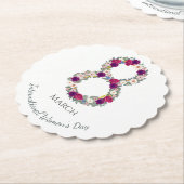 3月8日国際的女子デー ペーパーコースター (アングル)