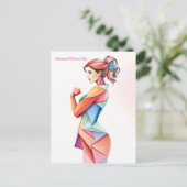 3月8日国際的女子デー ポストカード (スタンド正面)