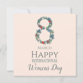 3月8日国際的女性の日 (正面)