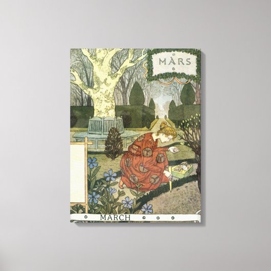 3月 キャンバスプリント (正面)