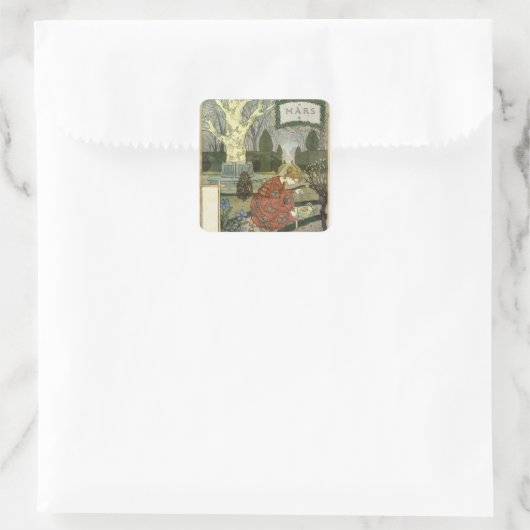 3月 スクエアシール (バッグ)