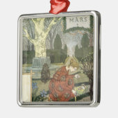 3月 メタルオーナメント (左)