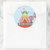 3月　モンスターシール ラウンドシール (バッグ)