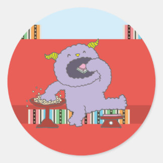 3月　モンスターシール ラウンドシール