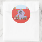 3月　モンスターシール ラウンドシール (バッグ)