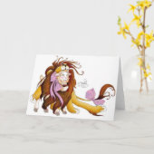 3月(空白のな挨拶状 カード (黄色い花)