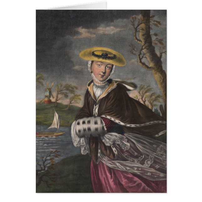 3月-美しい女性のアレゴリー (正面)