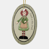 3月"Luck O' the Irish"アニーオーナメント セラミックオーナメント (左)