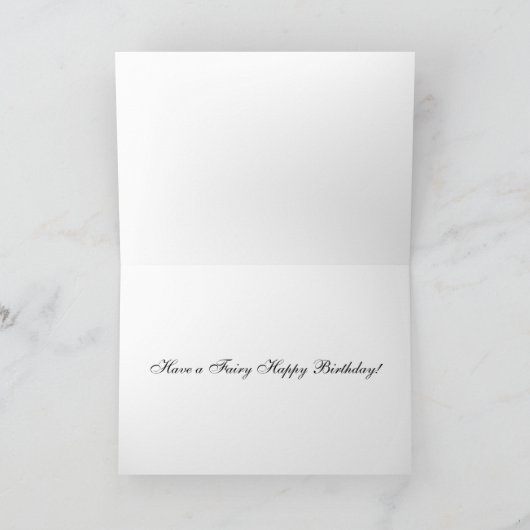 3月Birthstoneの妖精 カード (内部)