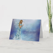 3月Birthstoneの妖精 カード (正面)