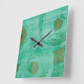 3月I日 スクエア壁時計 (傾斜)