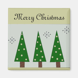 3本のお洒落木 マグネット