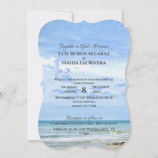 3本のストランドのコードターコイズビーチ