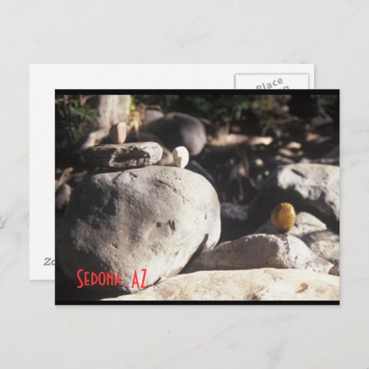 3本の岩 ポストカード (正面/裏面)