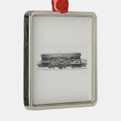 3本の川のクリスマスのオーナメント メタルオーナメント (右)