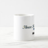 3本の川のミシガン州都市クラシック コーヒーマグカップ (中央)