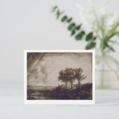 3本の木 ポストカード (スタンド正面)