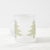 3本の木 - 霜 フロストグラスマグカップ (正面左)
