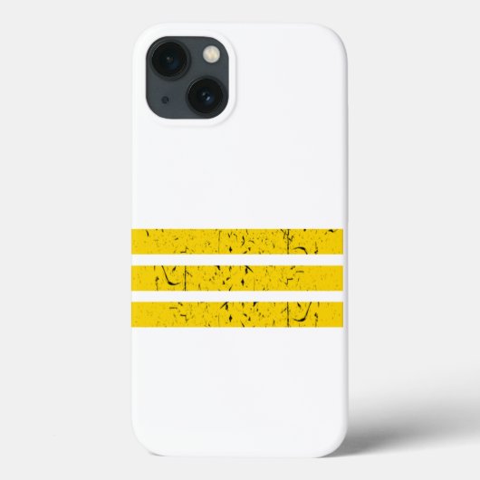 3本の横縞 | ヴィンテージ陰陽シンボル Case-Mate iPhoneケース (裏面)