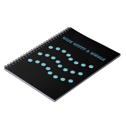 3本の波線 ノートブック (左側)