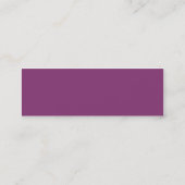 3本の花-スキニー スキニー名刺 (裏面)