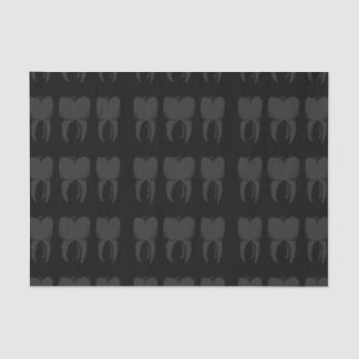 3本の賢い歯の歯科医のティッシュペーパー 薄葉紙