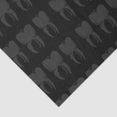 3本の賢い歯の歯科医のティッシュペーパー 薄葉紙 (詳細)