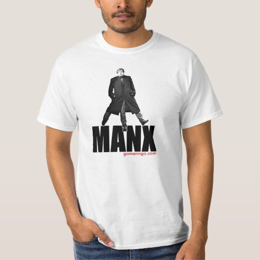 3本の足= Manx Tシャツ (正面)