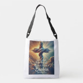 "3本の鎖のコード" Ecclesiastes 4:12 クロスボディバッグ (裏面)