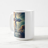 "3本の鎖のコード" Ecclesiastes 4:12 コーヒーマグカップ (正面左)