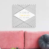 3本の鎖の紐は容易に壊れない キャンバスプリント (インサイチュ (リビング))