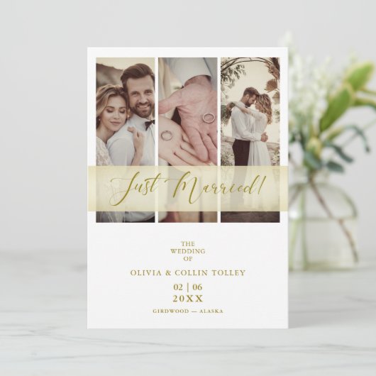 3枚たった今結婚しました手札引用文駆け (スタンド正面)