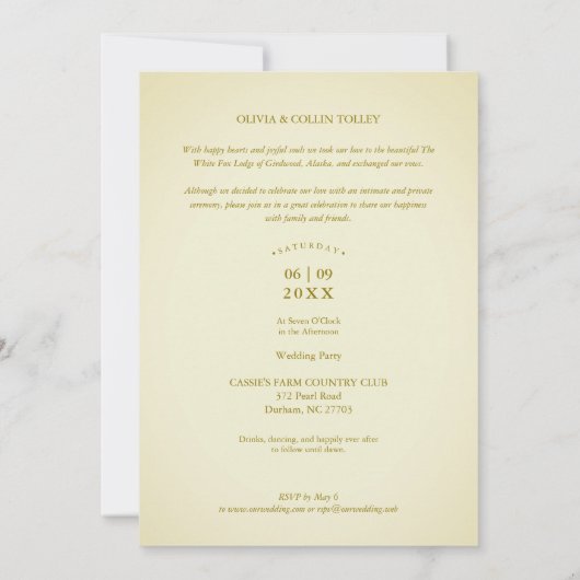 3枚たった今結婚しました手札引用文駆け (裏面)