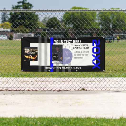 3枚のイメージと6行の文字 横断幕 (インサイチュ)