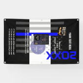 3枚のイメージと9行の文字 横断幕 (横)