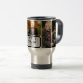 3枚のコラージュを今まで最高のも使える トラベルマグ (正面右)