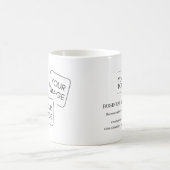 3枚のパーソナライズされた画像ビジネスロゴギフト企業のギフト コーヒーマグカップ (中央)