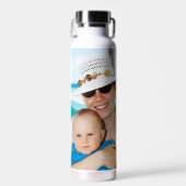 3枚のフォトコラージュ ウォーターボトル (正面)