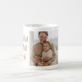 3枚のモダン写真をコラージュ | Happy Thanksgiving コーヒーマグカップ (中央)