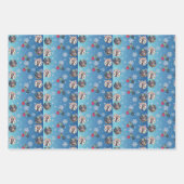 3枚のラッピング紙セット ラッピングペーパーシート (正面)