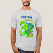 3枚のレックス誕生日ファミリーシャツ Tシャツ (正面)