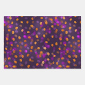 3枚の使数々の用ラッピング紙、19x29インチ ラッピングペーパーシート (正面2)