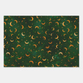 3枚の使数々の用ラッピング紙、19x29インチ ラッピングペーパーシート (正面)