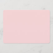 3枚の写真が載せられるフラットなデザインの招待状　40歳の誕生日はレトロスタイルで 招待状 (裏面)