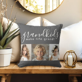 3枚の写真でグランドキッズが人生を壮大にする クッション
