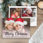 3枚の写真で作るメリークリスマス2025  シーズンカード
